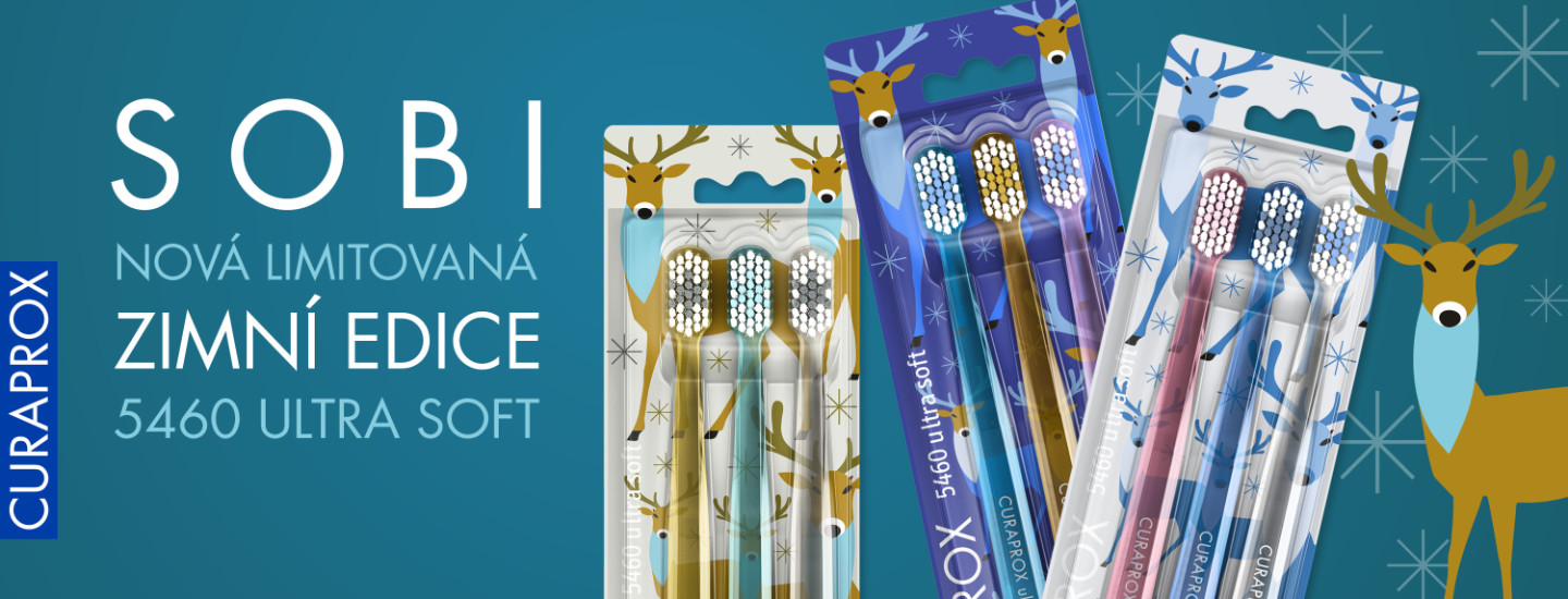 CS 5460 Ultra soft 3ks WINTER REINDEER